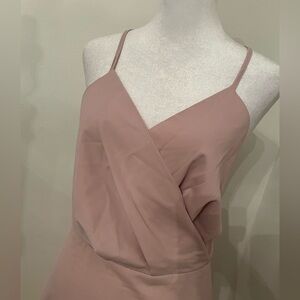 DUSTY ROSE PINK DRESS